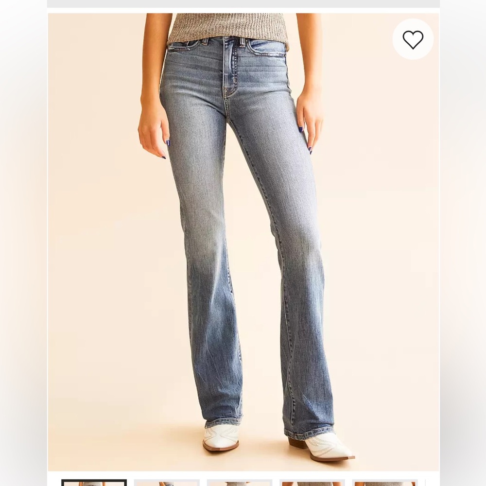 BKE Billie Slim Fit High Rise Tailored Bootcut Sz 24x34